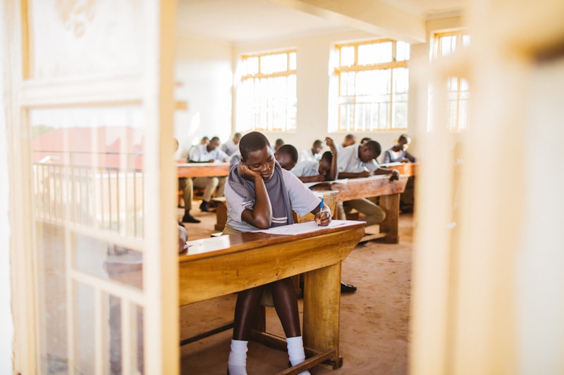 Classroom in East Africa
